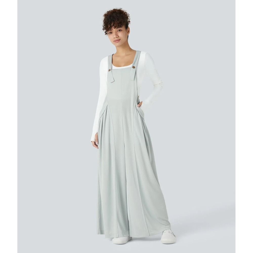HALARA Light Gray Jumpsuit